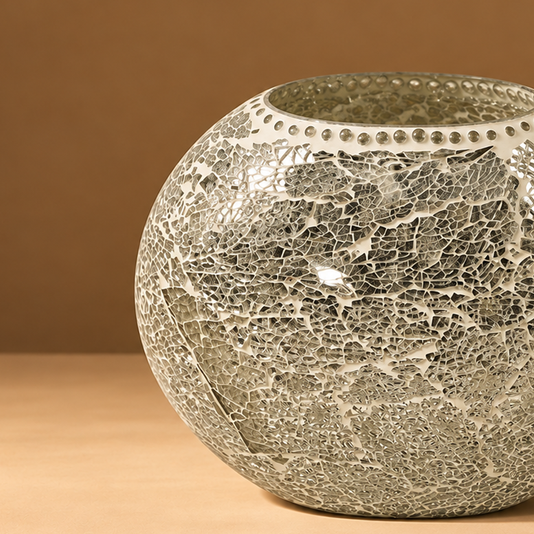 Oraya - Handmade Glass Large Lamp