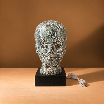 Luminéra Blue - Handmade Mosaic Lamp
