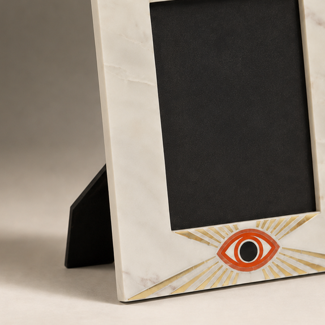 Limited edition - Luna - Marble Inlay Photoframe