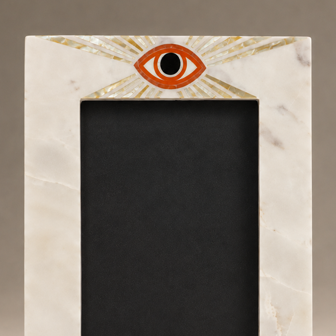 Limited edition - Luna - Marble Inlay Photoframe