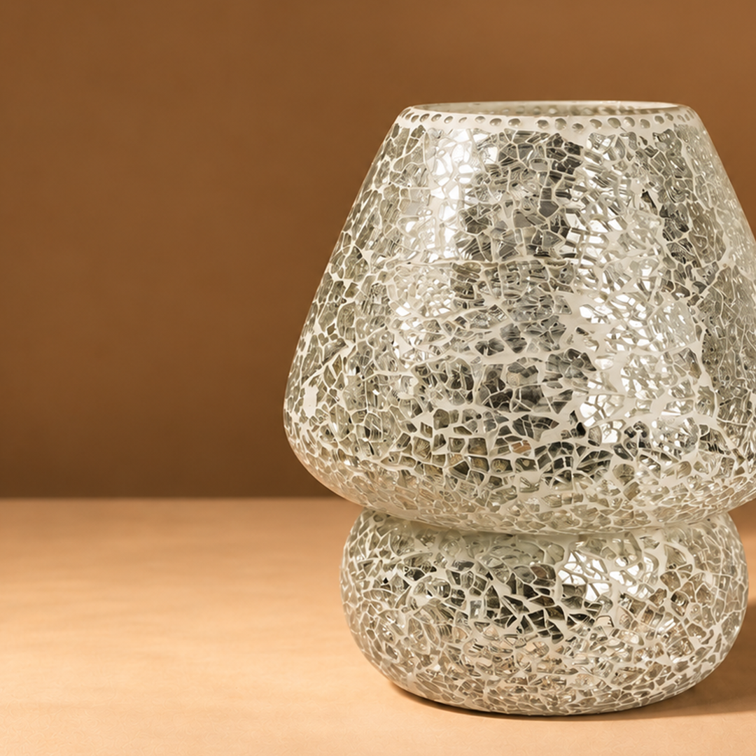 Lunelle - Handmade Glass Small Lamp
