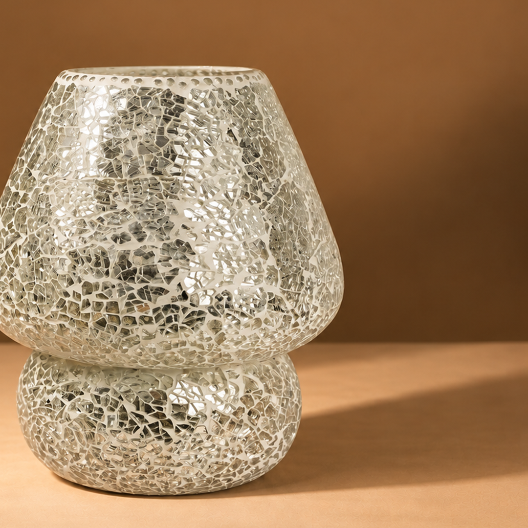 Lunelle - Handmade Glass Small Lamp