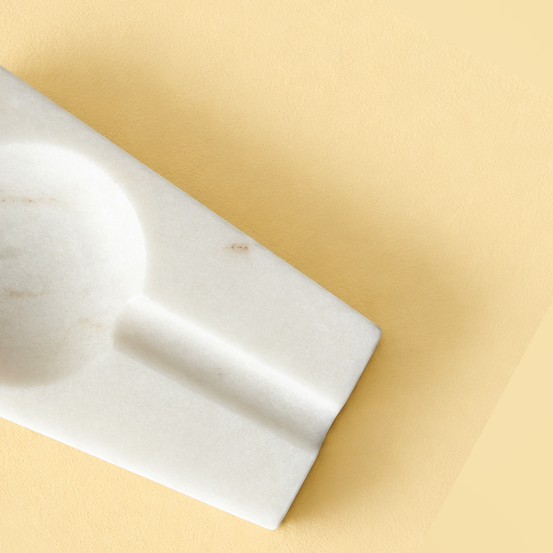 Monolith - Marble Cigar Rest Ashtray