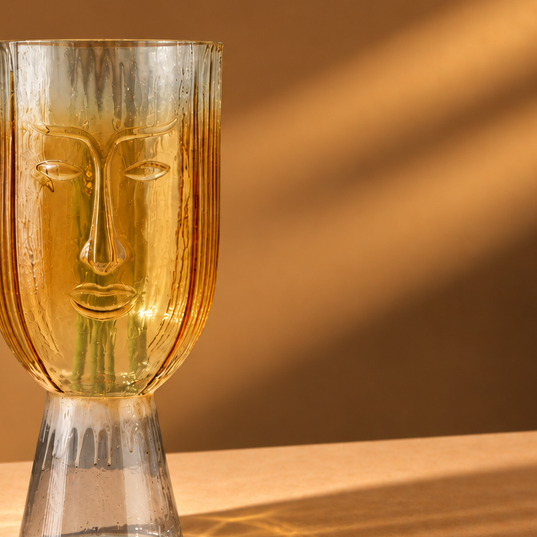 Natsumi - Arta Glass face Vase