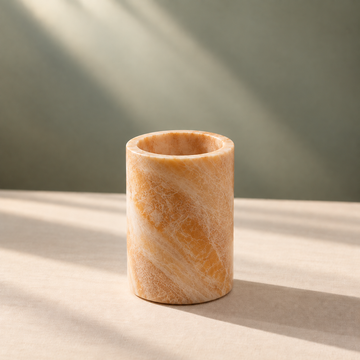 Onyx Stone Pot - Mini Desk Planter