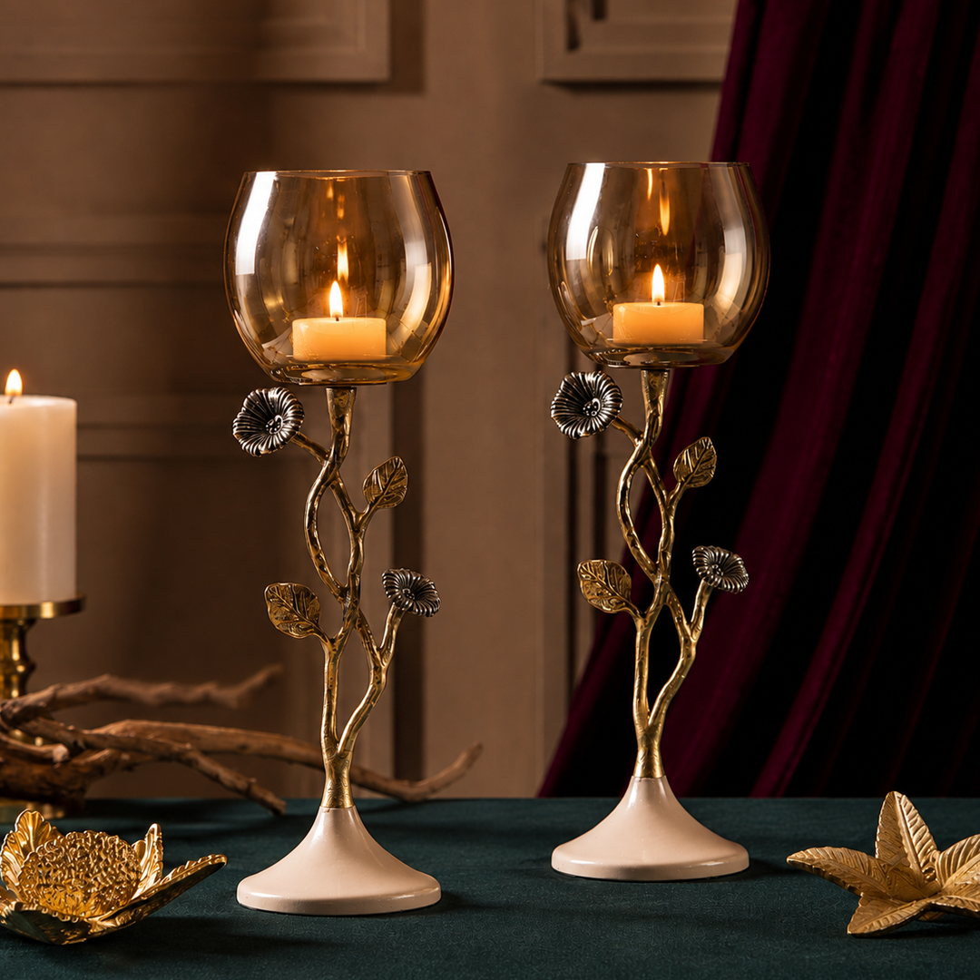 ROSE TEALIGHT STAND