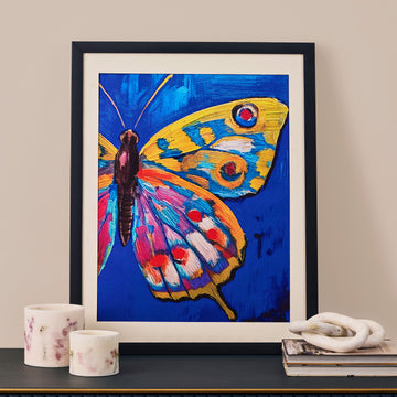 Elaria - Handpainted Print on Canvas