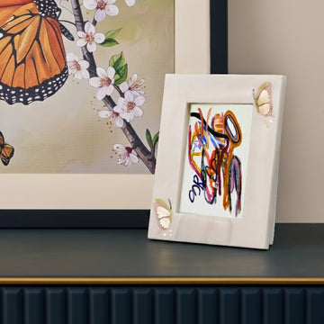 Limited edition - Velora - Marble Inlay Photoframe