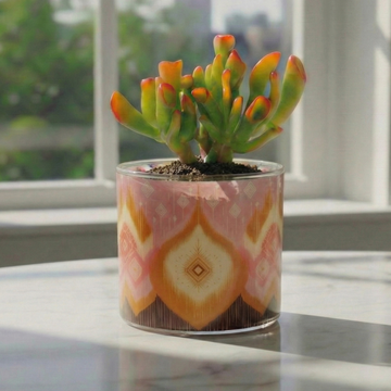 Rosavi - Glass pot Mini Desk Planter