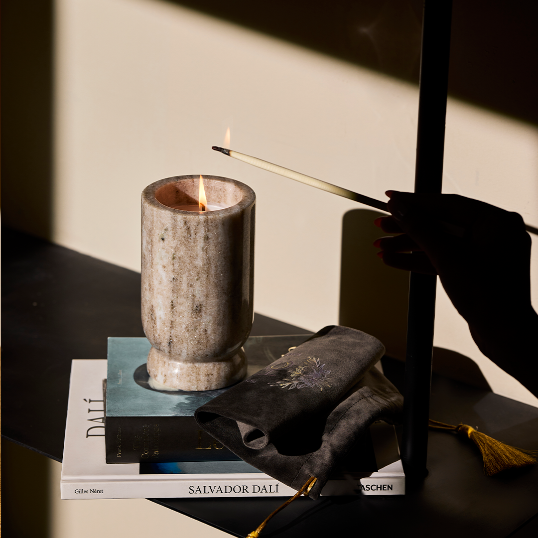 Sawar stone Candle