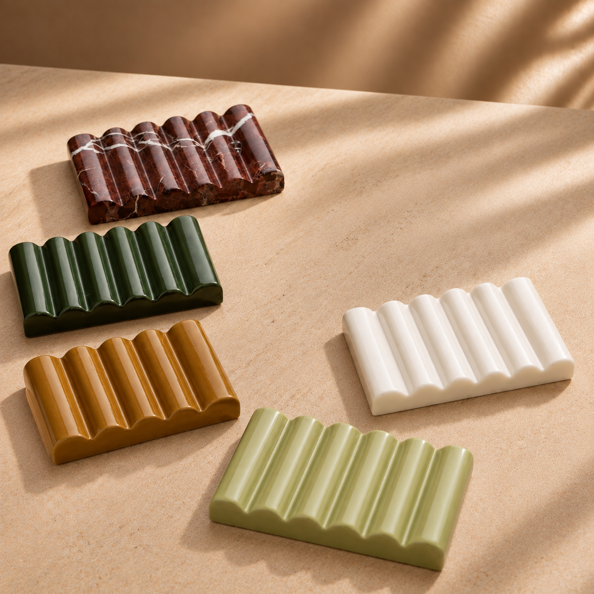 Ridge Block – Handmade Italian Soap Dish