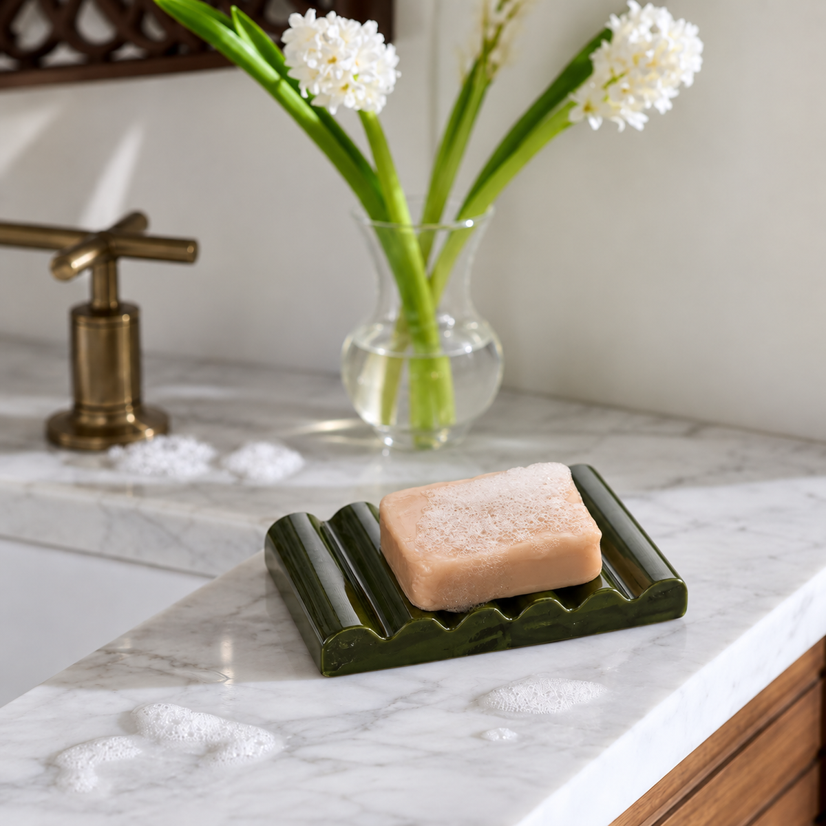 Ridge Block – Handmade Italian Soap Dish