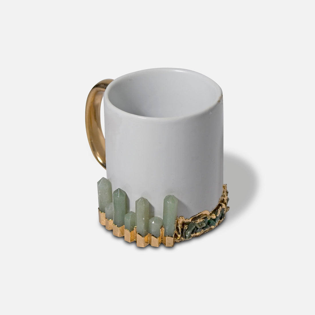 SKYLINE - IVORY CERAMIC STONE COFFEE MUG