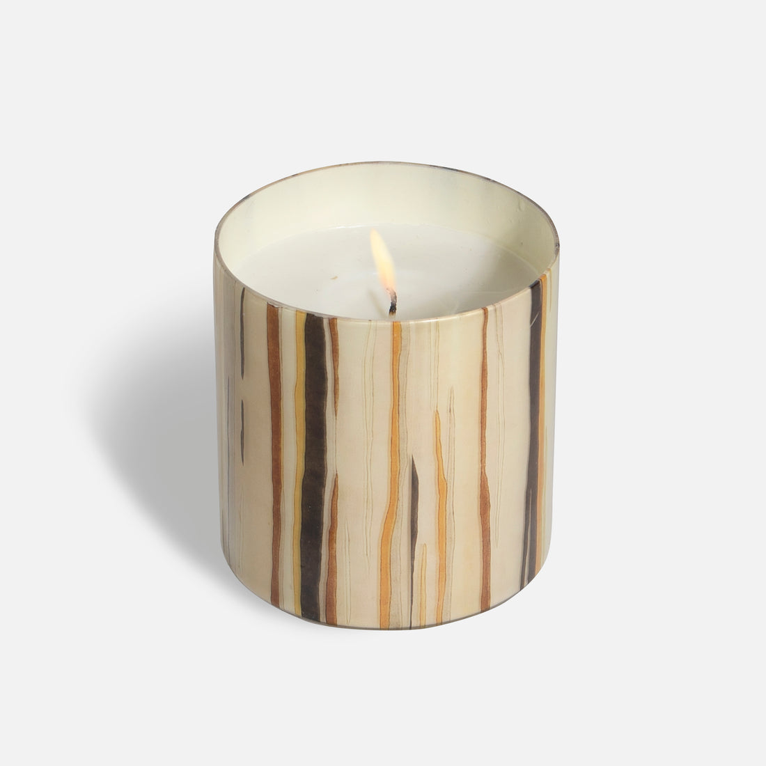 WABI SABI - GLASS ABSTRACT PRINTED CANDLE JAR