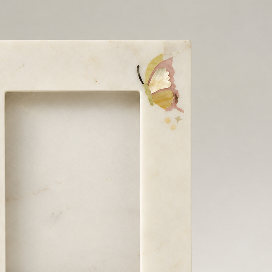 Limited edition - Velora - Marble Inlay Photoframe