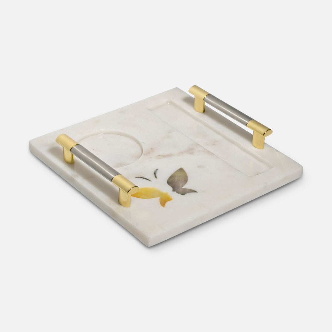 BRASSE - MARBLE MULTI PLATTER TRAY