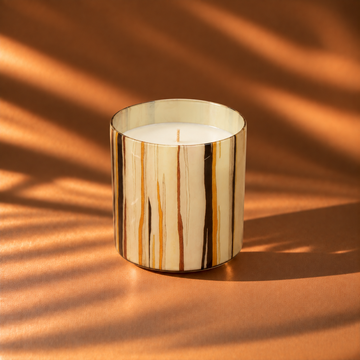 WABI SABI - GLASS ABSTRACT PRINTED CANDLE JAR