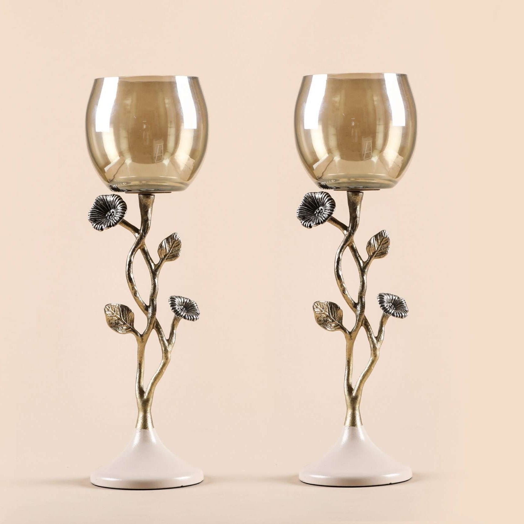 ROSE TEALIGHT STANDS